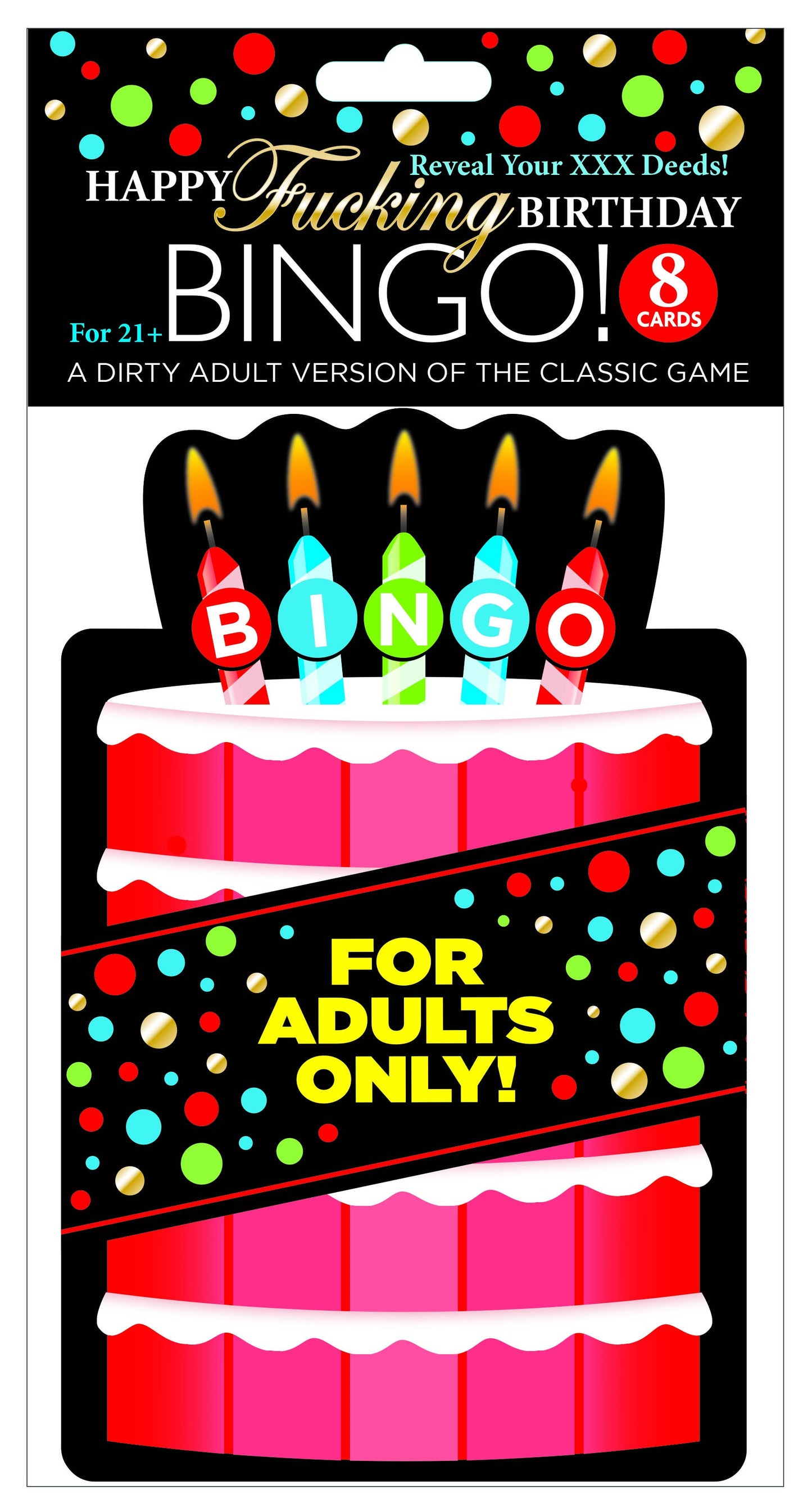 Dirty F*cking Blowout Bingo- Party Game