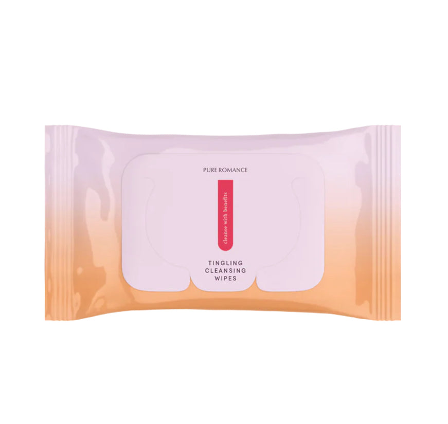 Cleanse With Benefits - Tingling Intimate Wipes