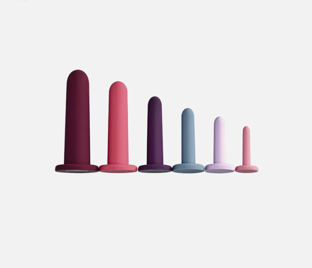 Vaginal Dilator Set - Tapered Silicone Vaginal Dilators