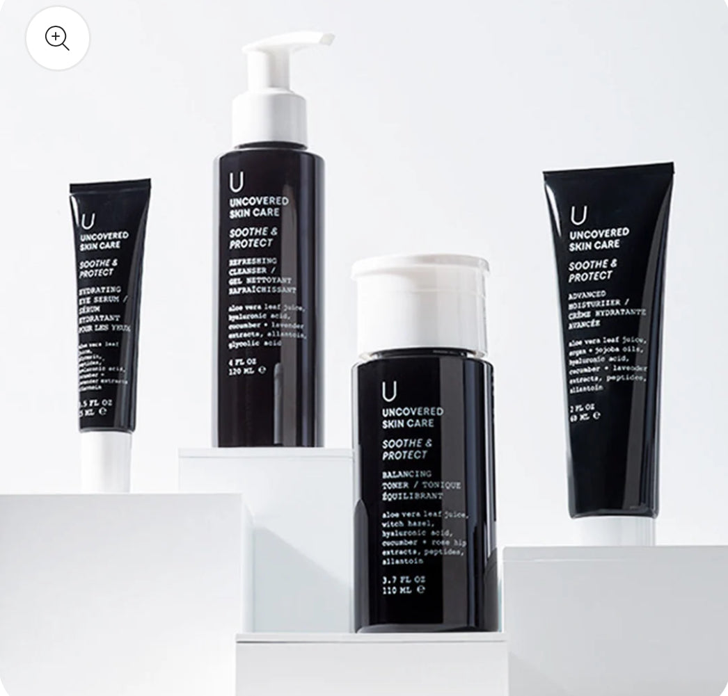 Soothe & Protect Daily Skin Essentials Kit 4-Step Skin Care Routine