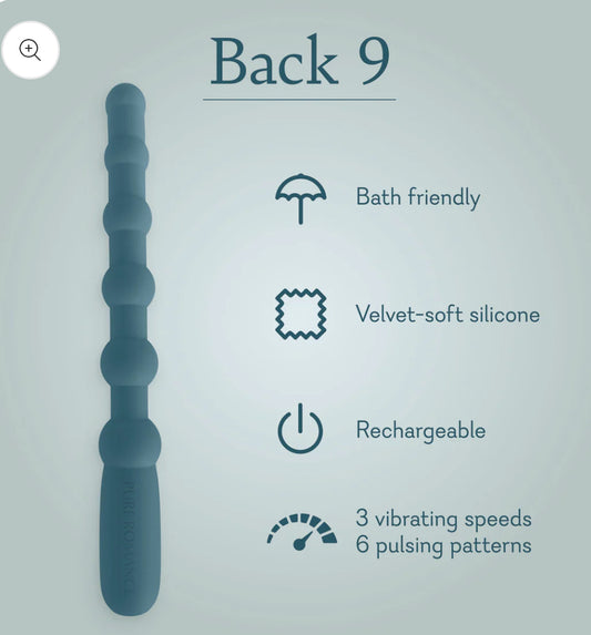 Back 9 - Beaded Backdoor Wand