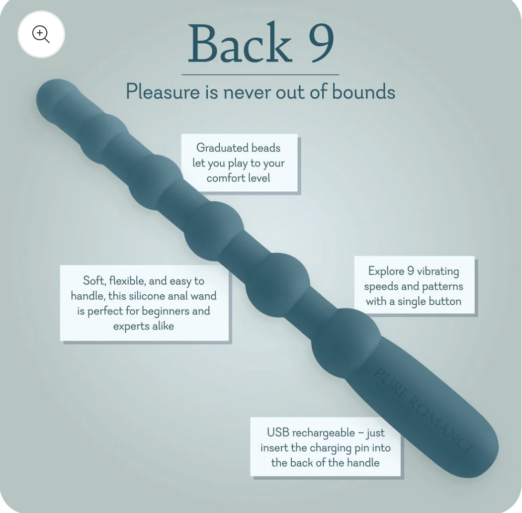 Back 9 - Beaded Backdoor Wand