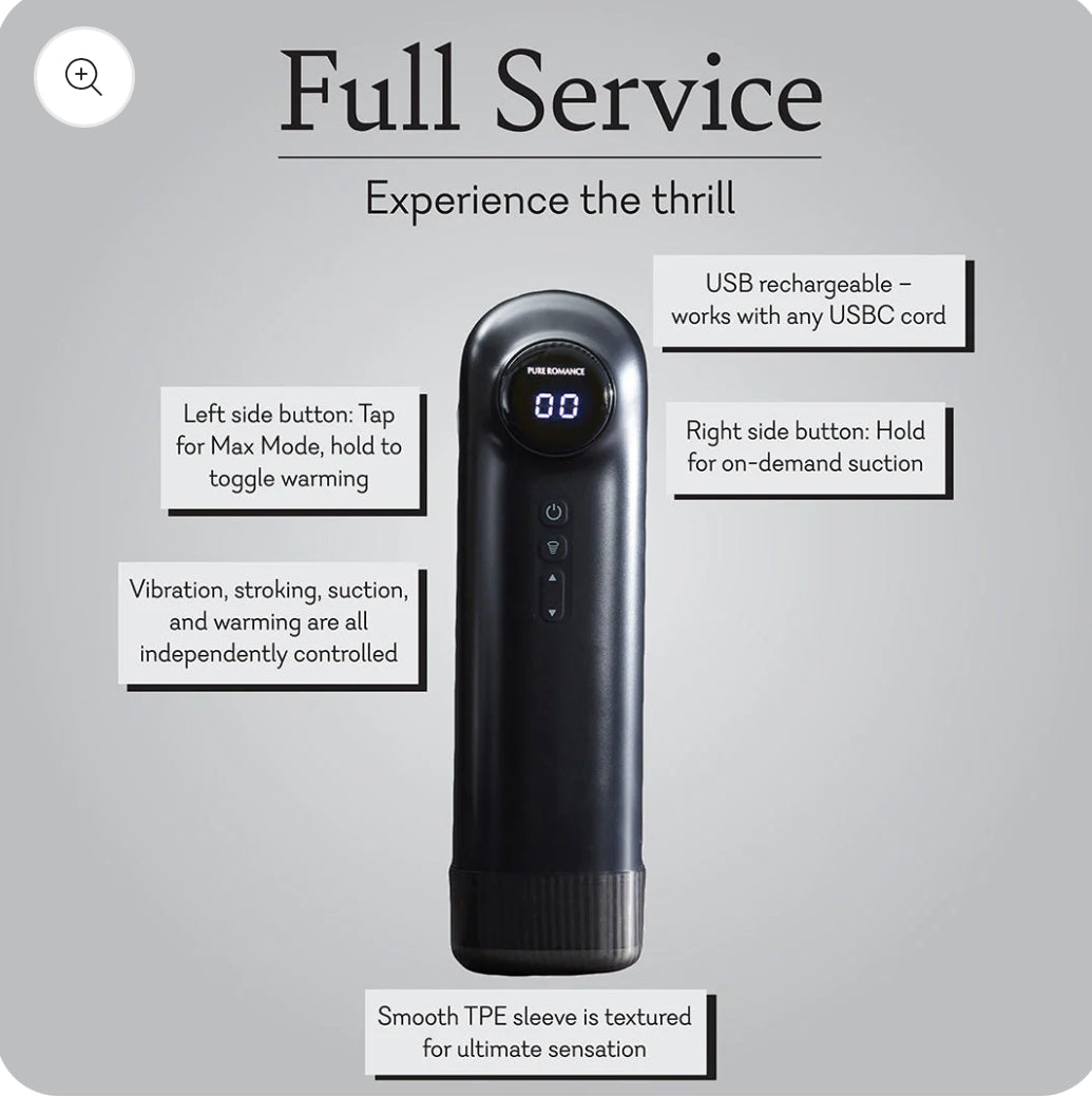Full Service Motorized Male Masturbator
