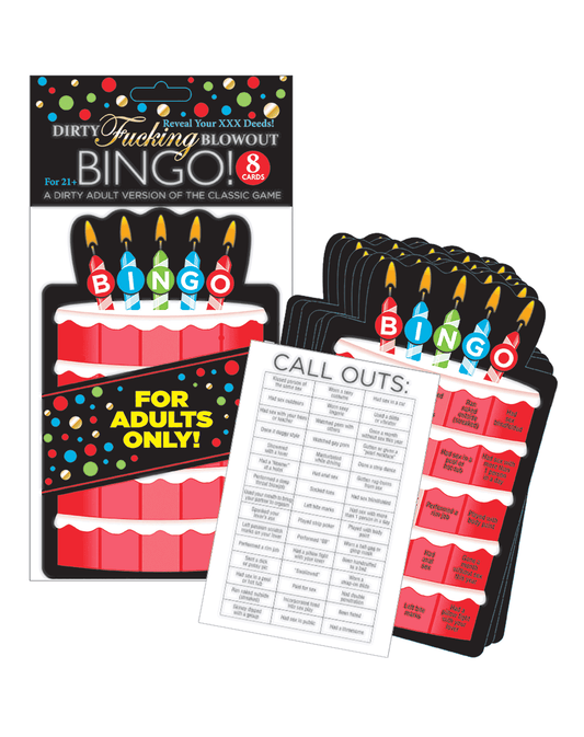 Dirty F*cking Blowout Bingo- Party Game