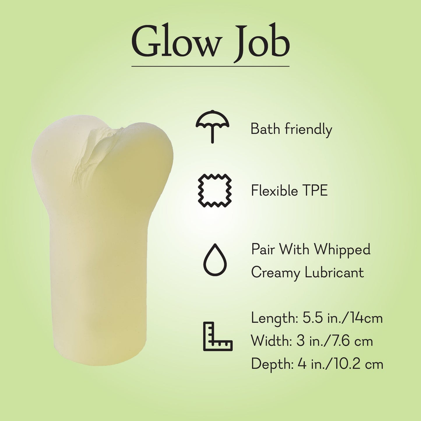 Glow Job - Glow-in-the-Dark Male Masturbator