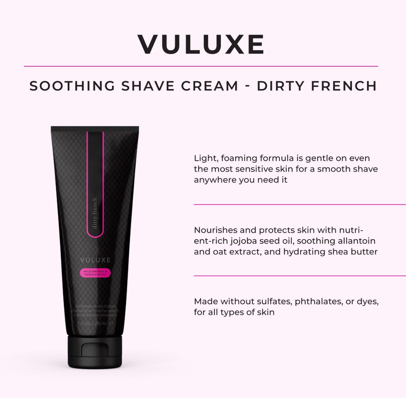 Vuluxe - Dirty French - Soothing Shave Cream
