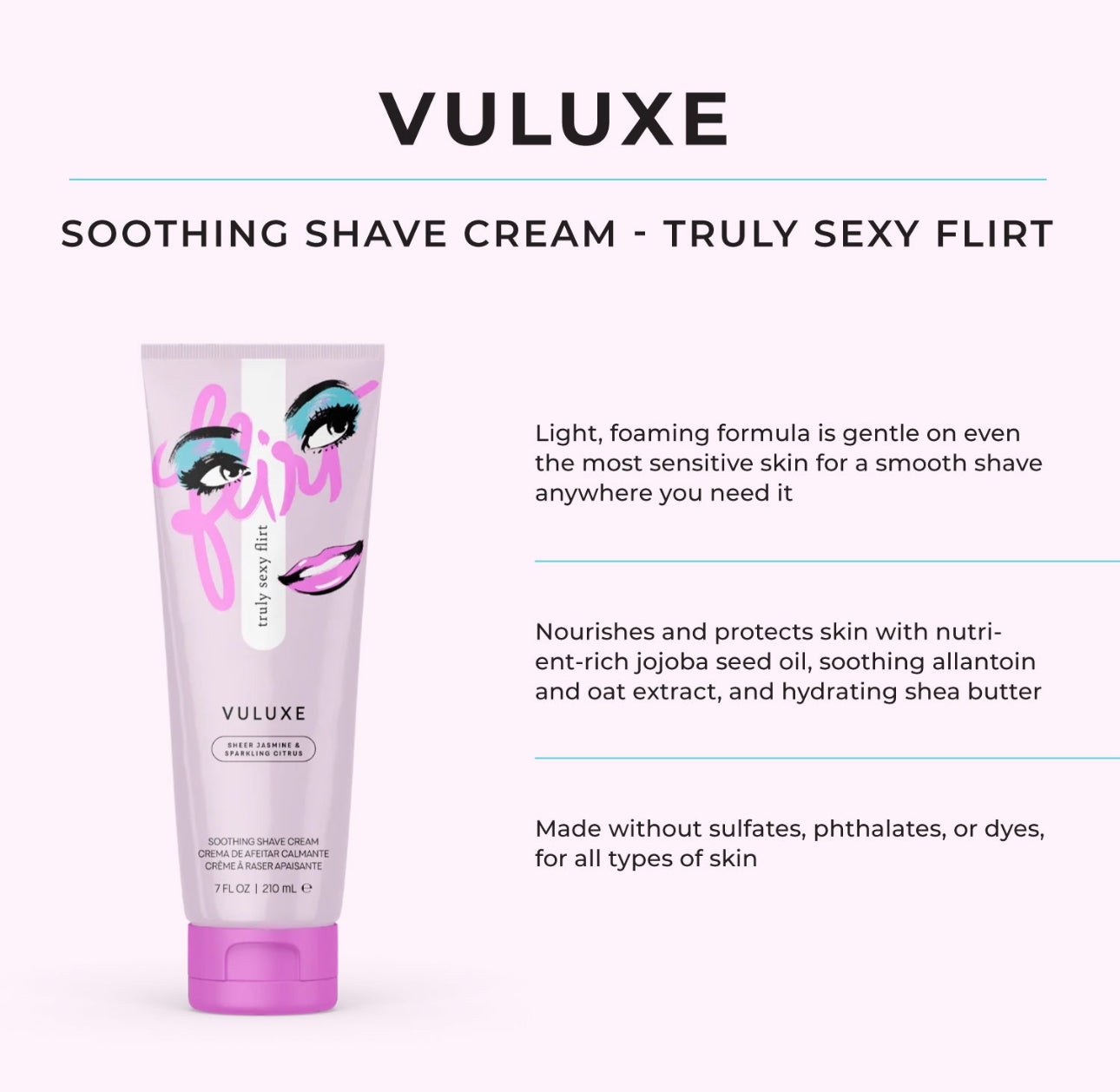 Vuluxe - Truly Sexy Flirt - Soothing Shave Cream