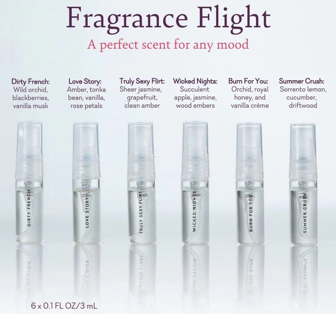 Fragrance Flight