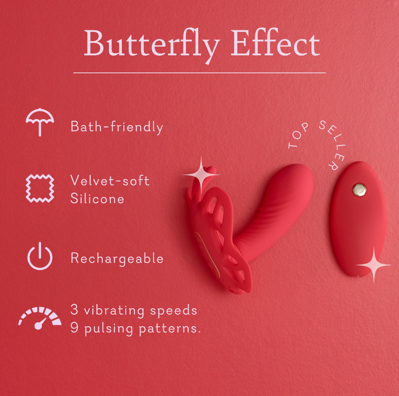 Butterfly Effect - 12-Function Panty Massager