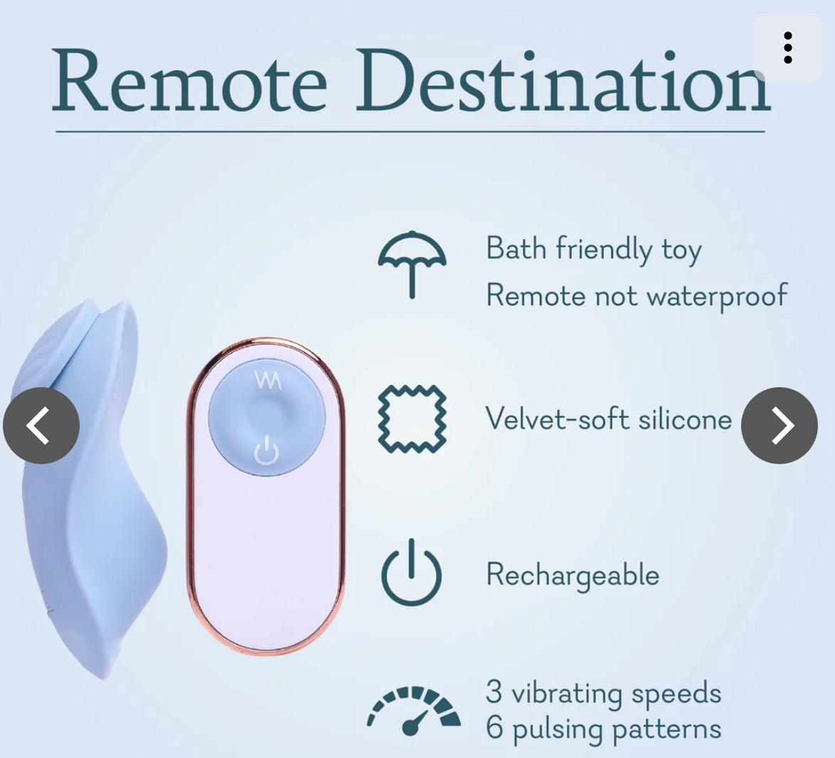 Remote Destination - Magnetic Panty Vibrator