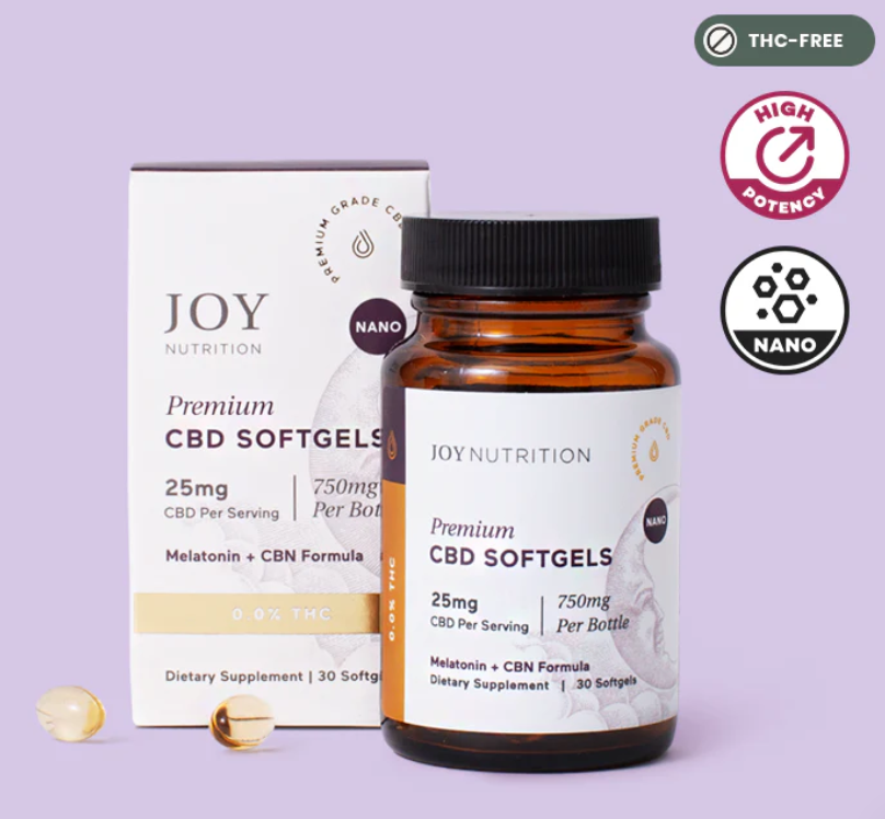 Premium CBD Sleep Softgels with Melatonin & CBN (No THC)