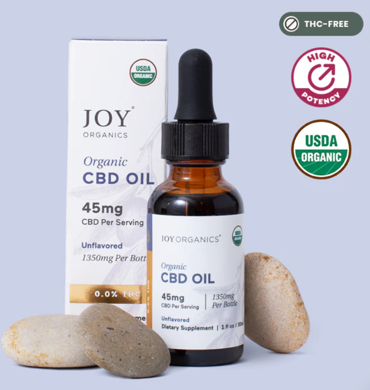 Organic CBD Oil (Tincture) (No THC) - Unflavored - Overall Wellness, Mental Clarity, Anxiety, Stress, Sleep, Muscle & Joint Pain