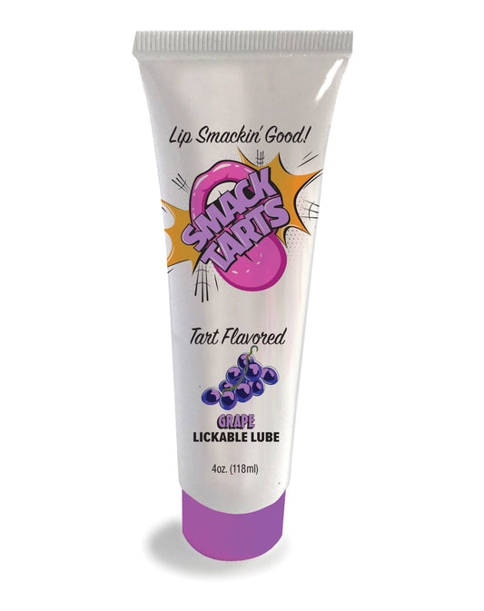 SMACK Tarts- Lickable Flavored Lubricant- Grape 4oz