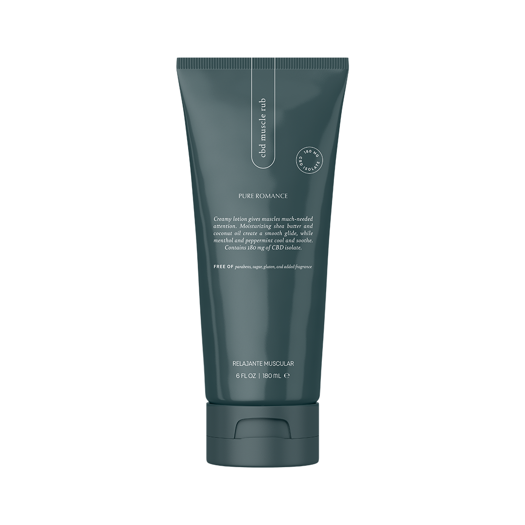 Muscle Rub - CBD Isolate - Cooling & Soothing Lotion